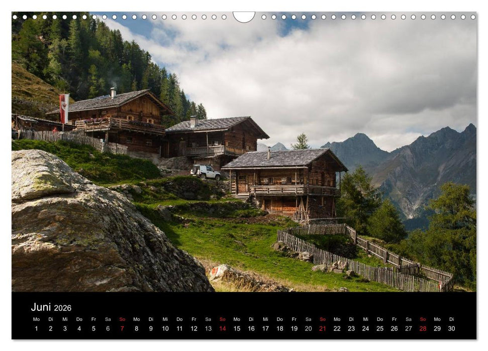 Osttiroler Impressionen (CALVENDO Wandkalender 2026)