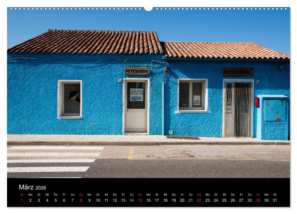 Sardinien Costa Smeralda und der Norden (CALVENDO Wandkalender 2026)