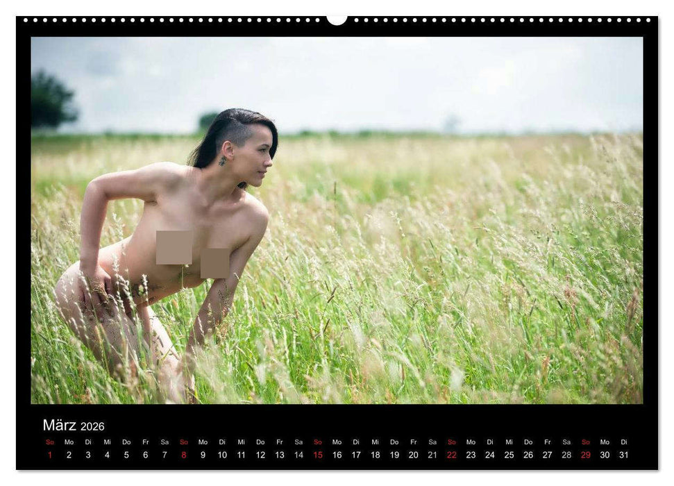 Outdoor Aktkalender 2026 (CALVENDO Premium Wandkalender 2026)