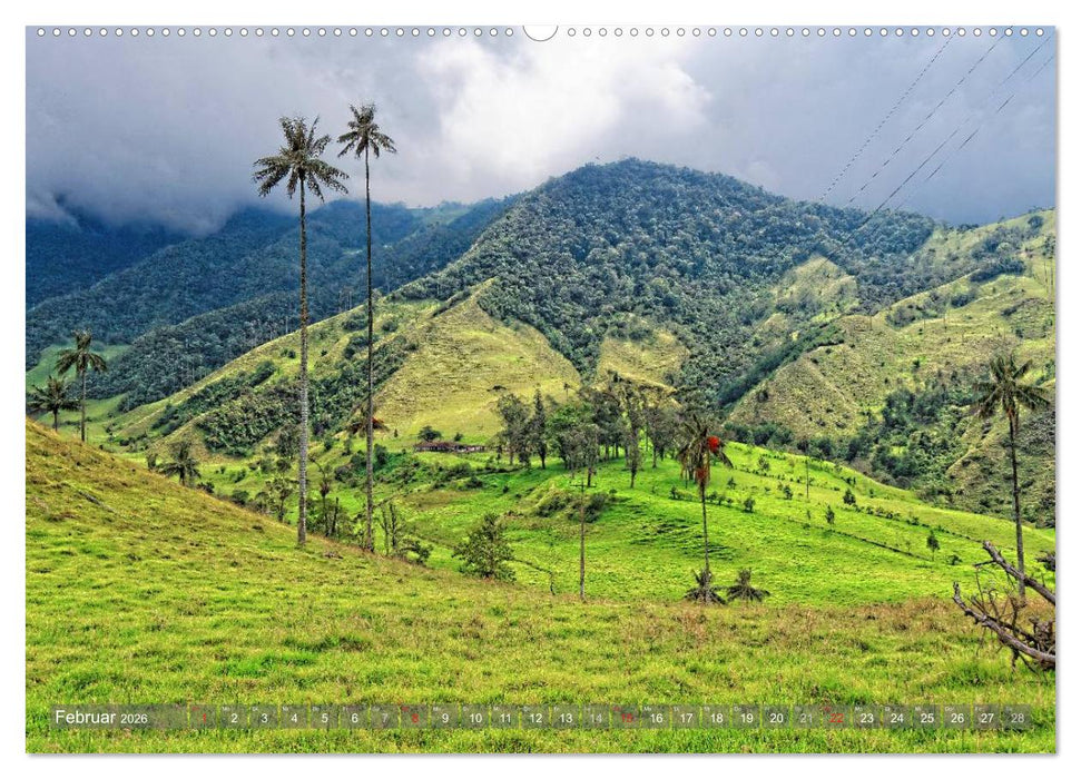 Kolumbien (CALVENDO Wandkalender 2026)