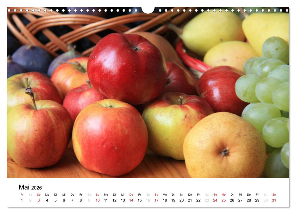 Alte Apfelsorten (CALVENDO Wandkalender 2026)