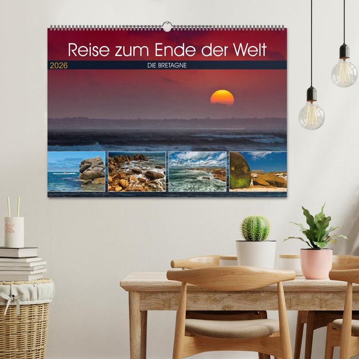 Die Bretagne - Eine Reise zum Ende der Welt (CALVENDO Wandkalender 2026)