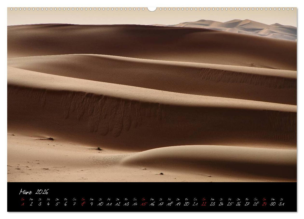 Faszination Wüste (CALVENDO Premium Wandkalender 2026)