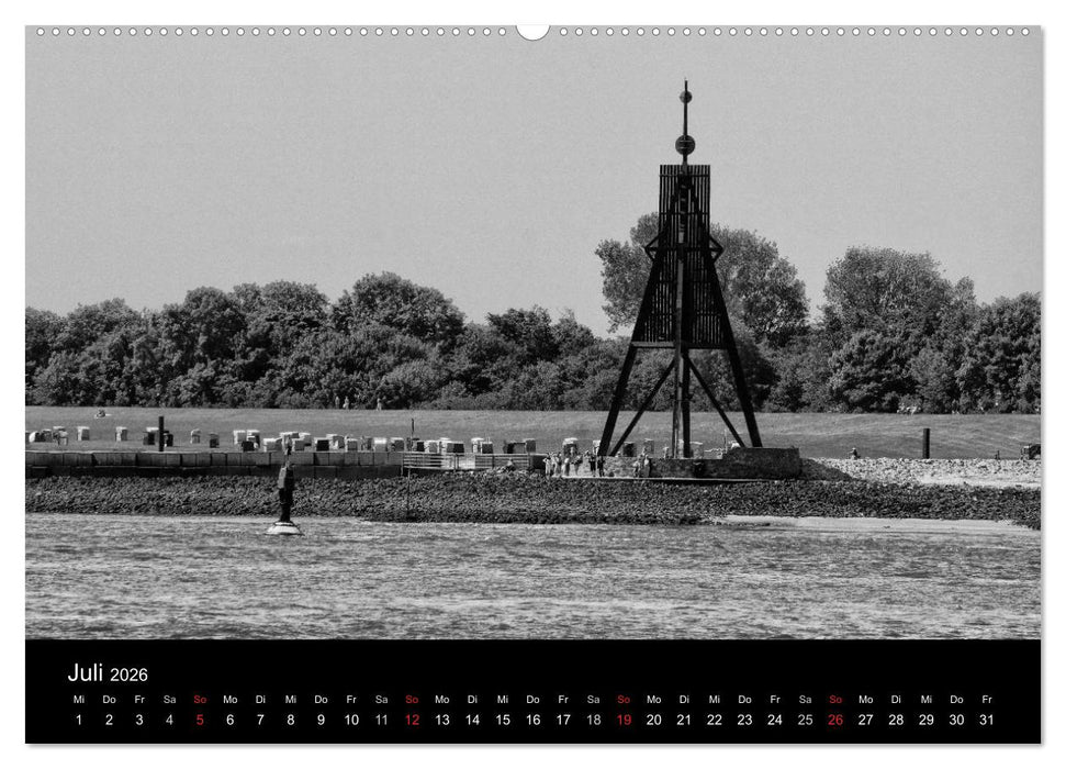 Willkommen in Cuxhaven (CALVENDO Premium Wandkalender 2026)