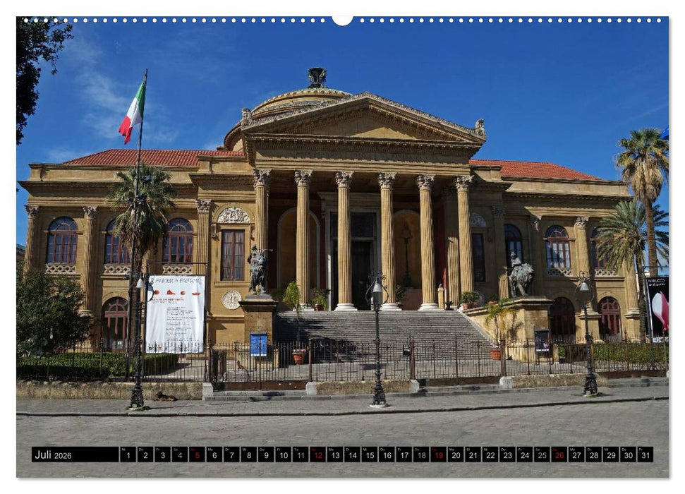 Palermo - Impressionen (CALVENDO Premium Wandkalender 2026)