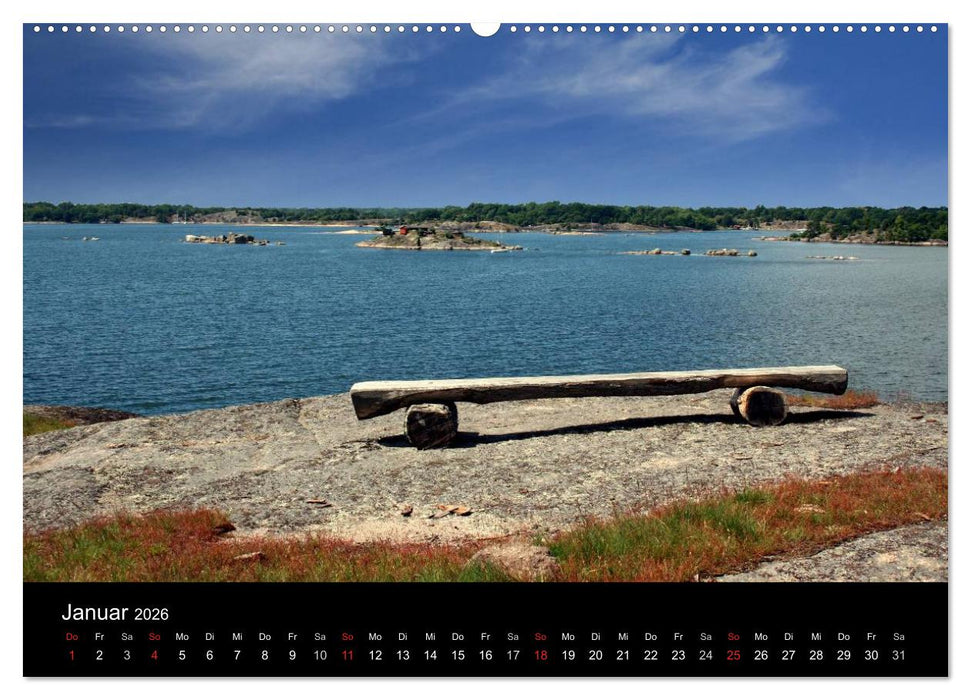 Südschwedens Schärenküste (CALVENDO Wandkalender 2026)