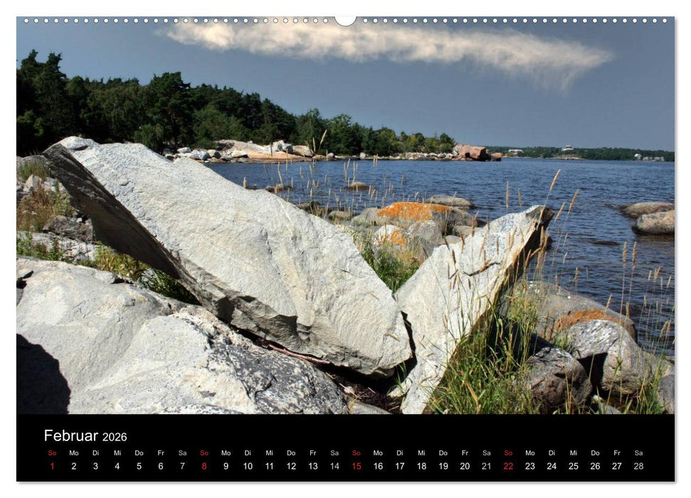 Südschwedens Schärenküste (CALVENDO Wandkalender 2026)