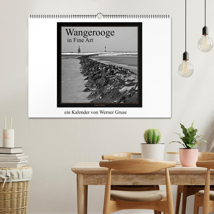 Wangerooge in Fine Art (CALVENDO Wandkalender 2026)