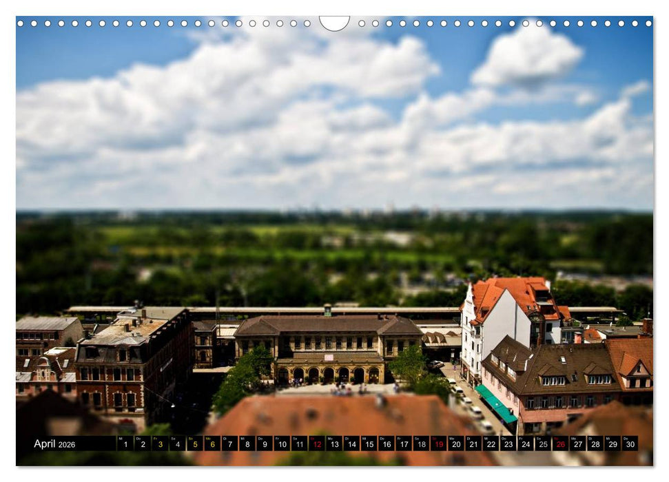 Erlangen von oben (CALVENDO Wandkalender 2026)