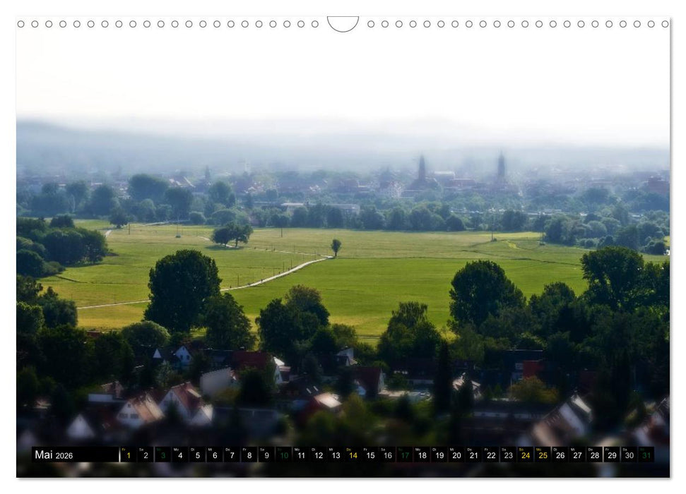 Erlangen von oben (CALVENDO Wandkalender 2026)