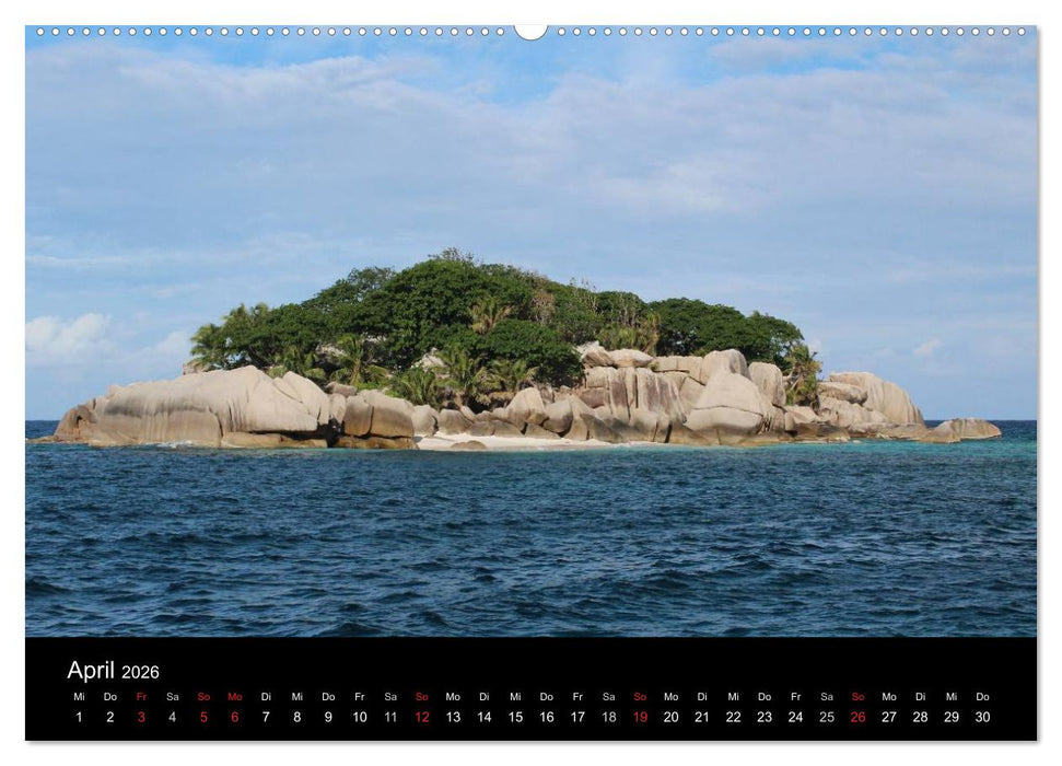 Seychellen (CALVENDO Wandkalender 2026)