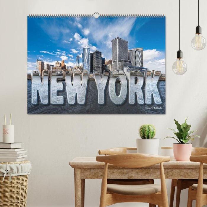 New York (CALVENDO Wandkalender 2026)