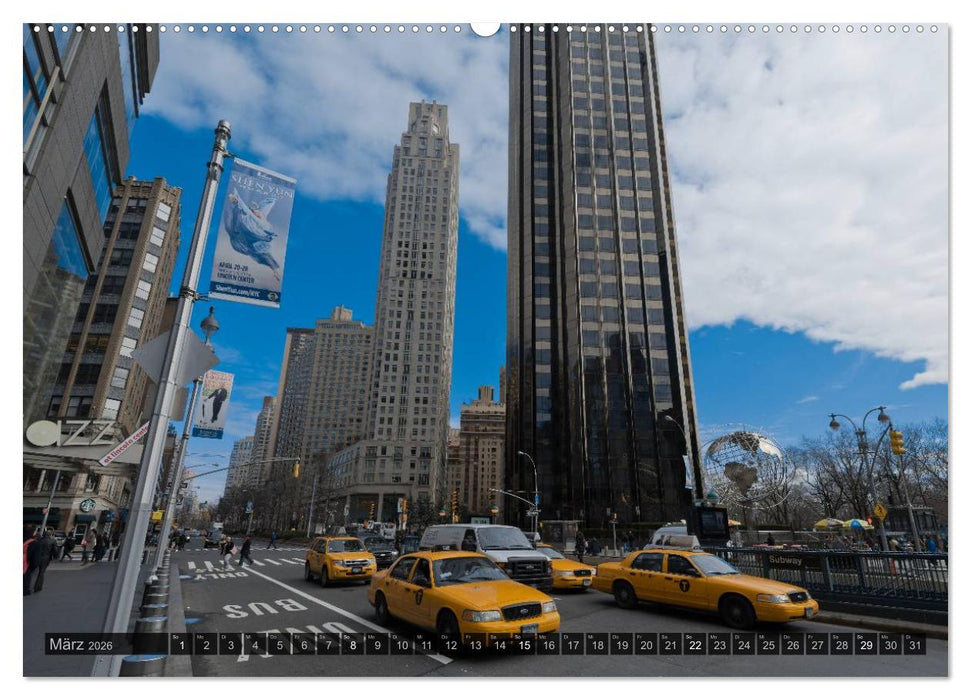 New York (CALVENDO Wandkalender 2026)