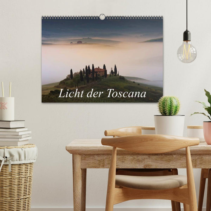 Licht der Toscana (CALVENDO Wandkalender 2026)