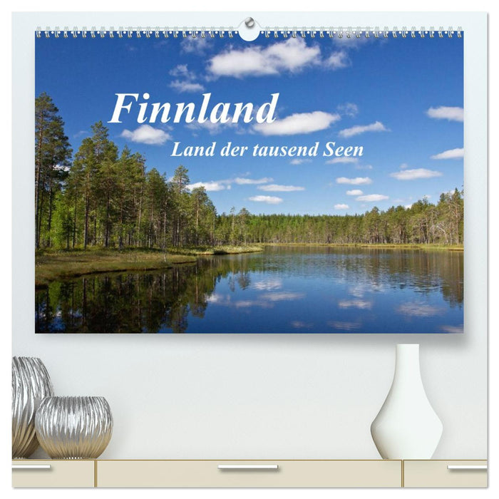 Finnland - Land der tausend Seen (CALVENDO Premium Wandkalender 2026)