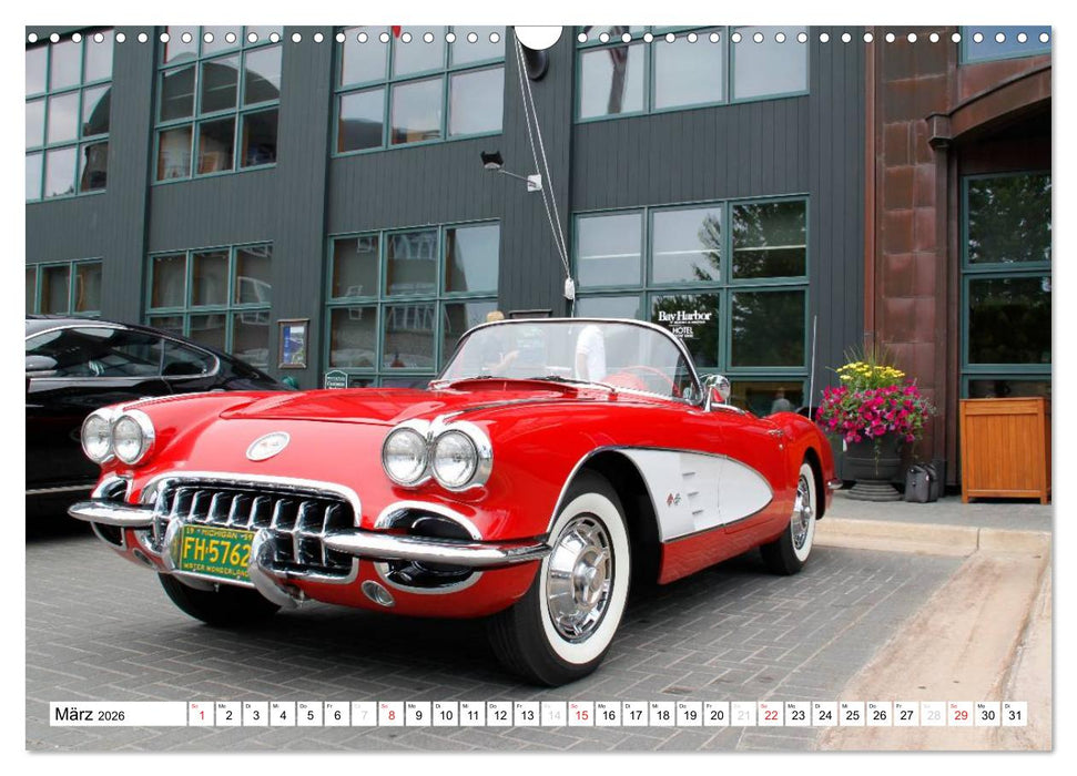 Ami Schlitten 2026 (CALVENDO Wandkalender 2026)