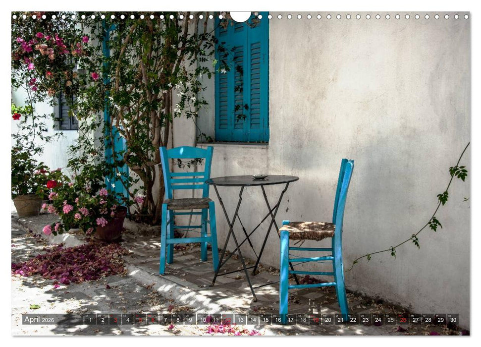 Griechische Momente (CALVENDO Wandkalender 2026)