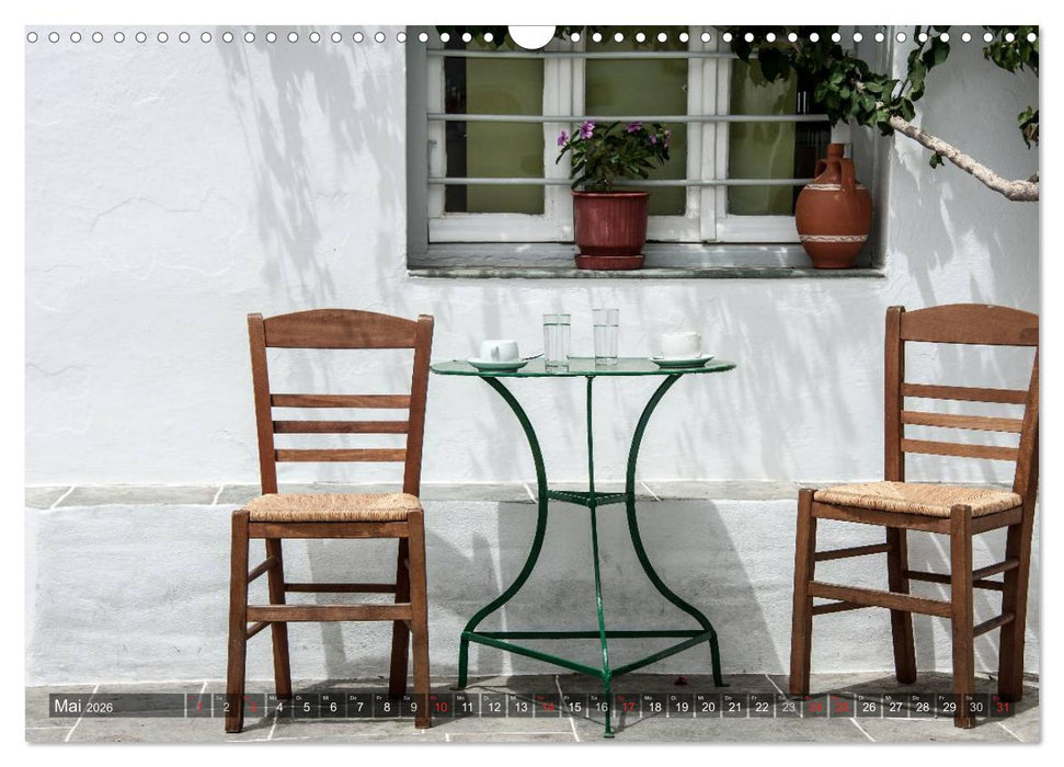 Griechische Momente (CALVENDO Wandkalender 2026)