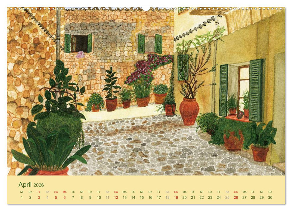 Kunstkalender 2026 - Augenblicke der Malerei (CALVENDO Premium Wandkalender 2026)