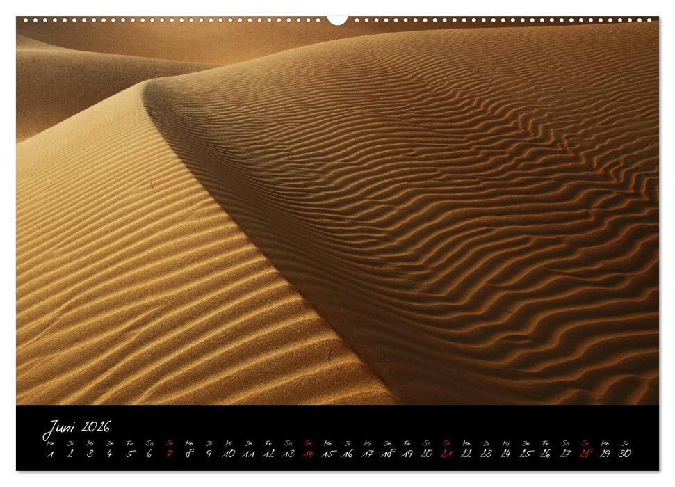 Farben der Wüste (CALVENDO Wandkalender 2026)