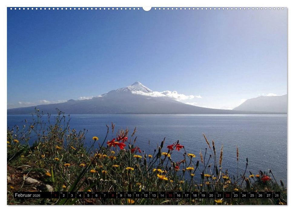 Tanz auf dem Vulkan - Osorno (Chile) (CALVENDO Wandkalender 2026)