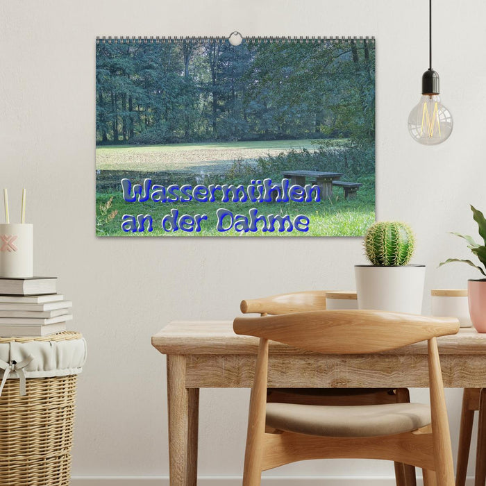 Wassermühlen an der Dahme (CALVENDO Wandkalender 2026)
