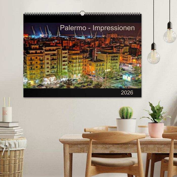 Palermo - Impressionen (CALVENDO Wandkalender 2026)