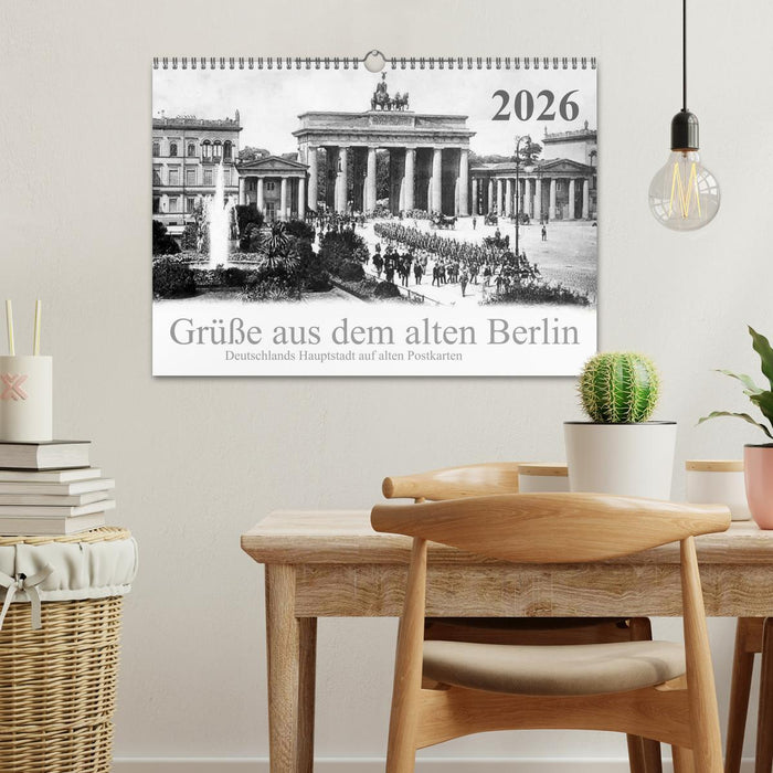 Grüße aus dem alten Berlin (CALVENDO Wandkalender 2026)