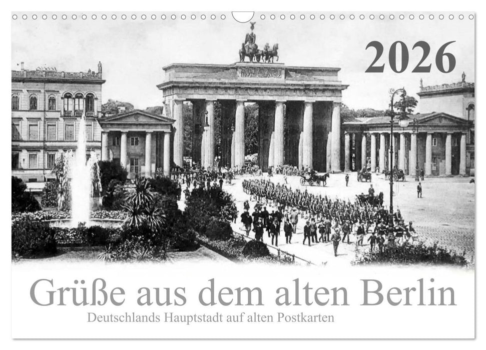 Grüße aus dem alten Berlin (CALVENDO Wandkalender 2026)
