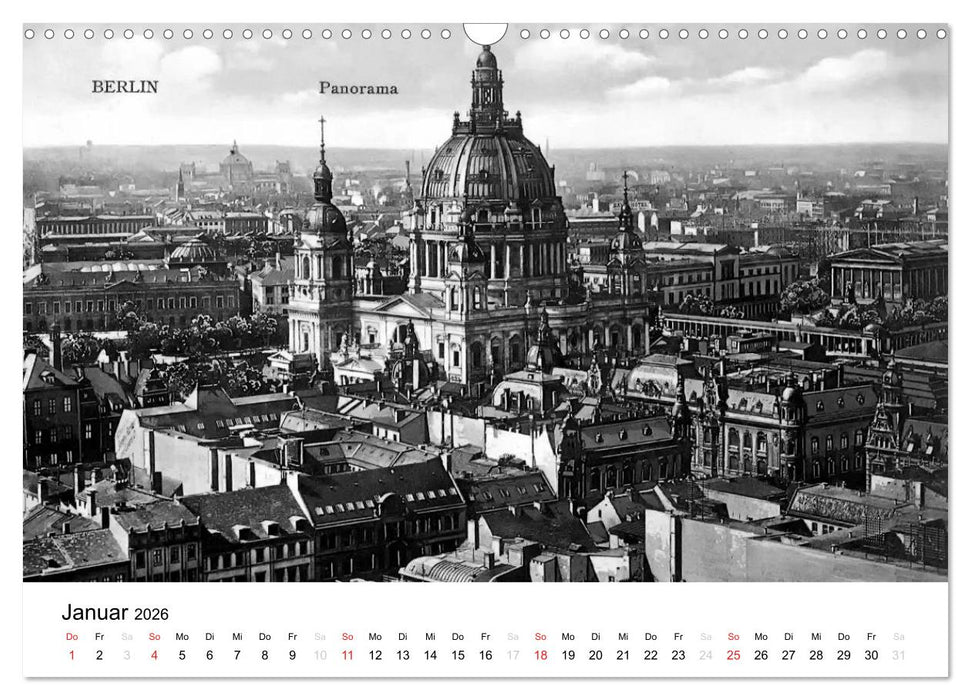 Grüße aus dem alten Berlin (CALVENDO Wandkalender 2026)