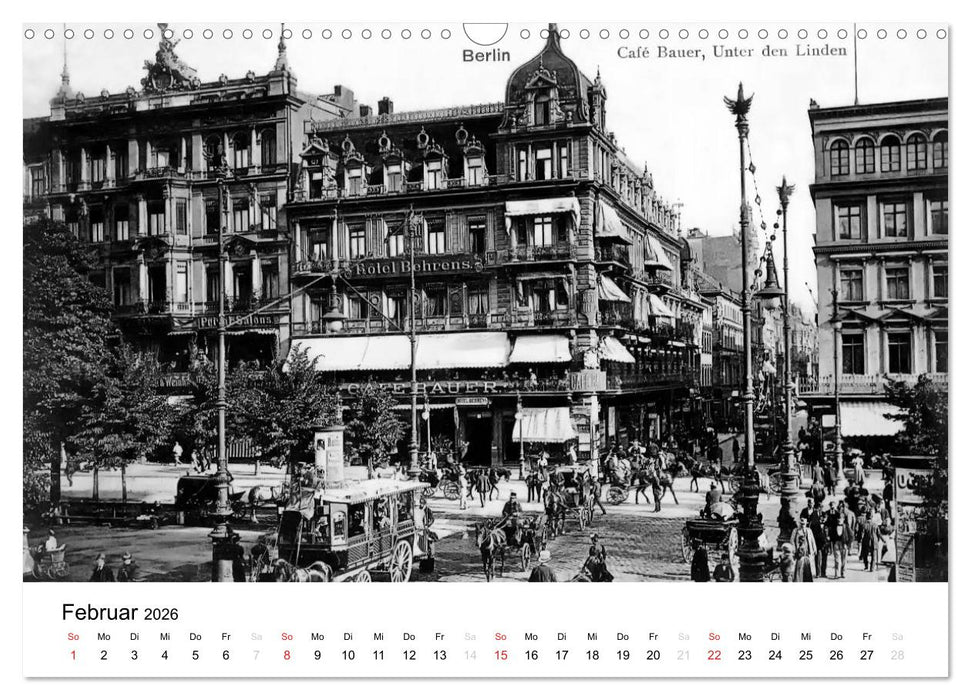 Grüße aus dem alten Berlin (CALVENDO Wandkalender 2026)