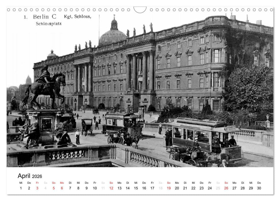 Grüße aus dem alten Berlin (CALVENDO Wandkalender 2026)