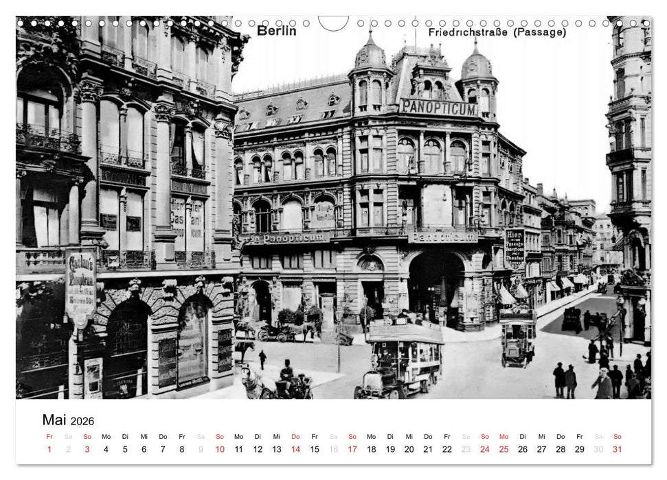 Grüße aus dem alten Berlin (CALVENDO Wandkalender 2026)
