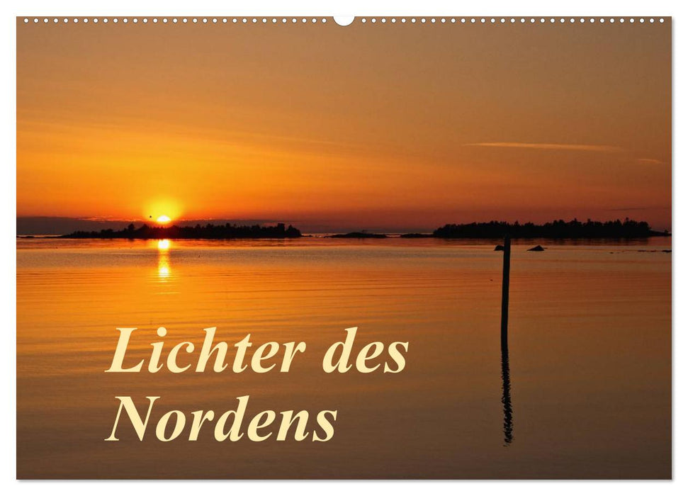 Lichter des Nordens (CALVENDO Wandkalender 2026)