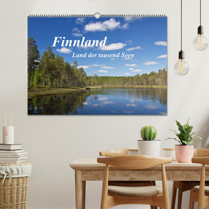 Finnland - Land der tausend Seen (CALVENDO Wandkalender 2026)