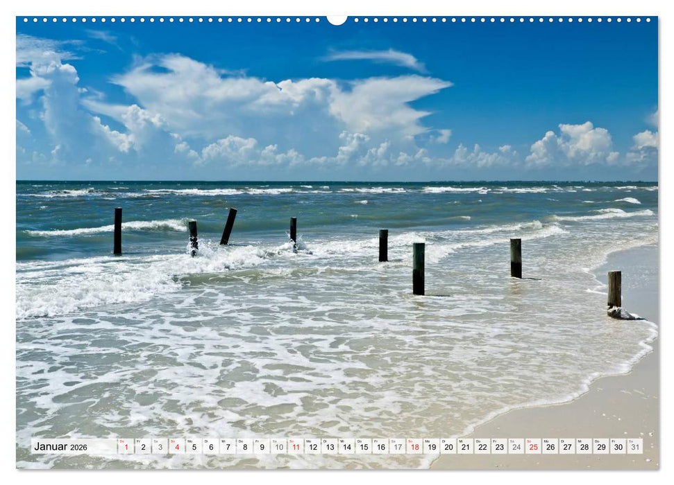 Sonne, Strand & Meer (CALVENDO Premium Wandkalender 2026)
