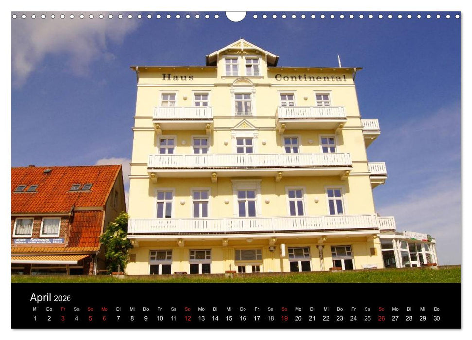 Cuxhaven an der Nordsee (CALVENDO Wandkalender 2026)