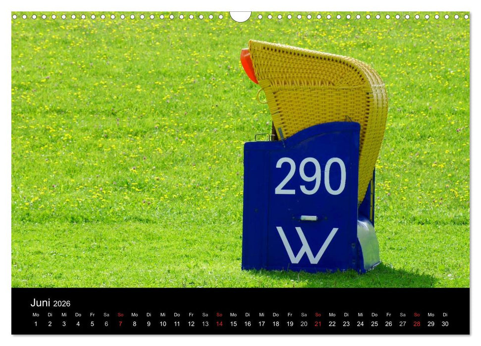 Cuxhaven an der Nordsee (CALVENDO Wandkalender 2026)