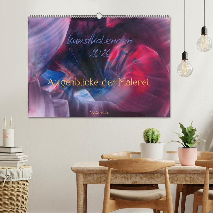 Kunstkalender 2026 - Augenblicke der Malerei (CALVENDO Wandkalender 2026)
