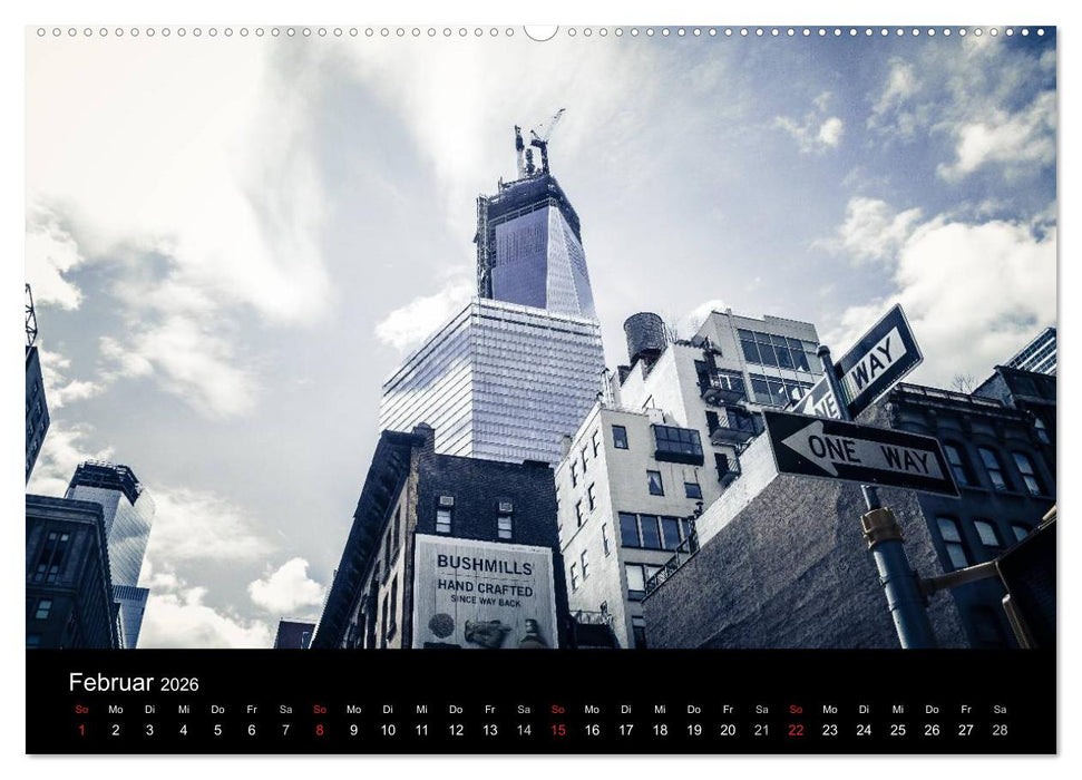 New York (CALVENDO Wandkalender 2026)