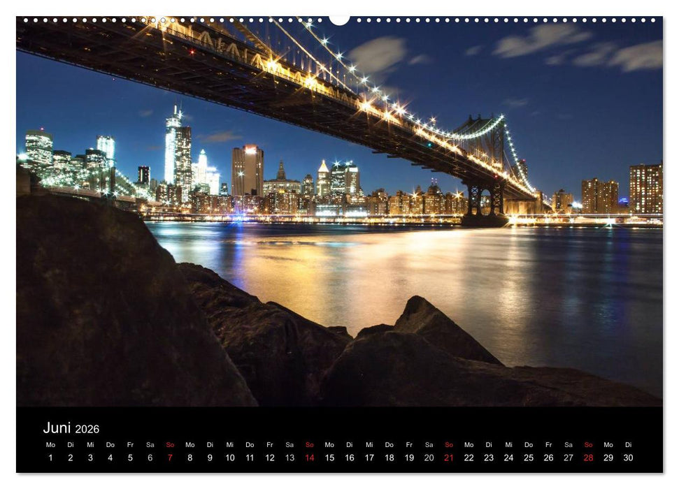 New York (CALVENDO Wandkalender 2026)