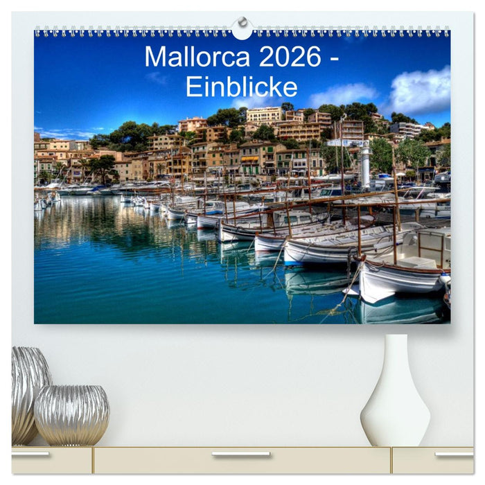 Mallorca 2026 - Einblicke (CALVENDO Premium Wandkalender 2026)