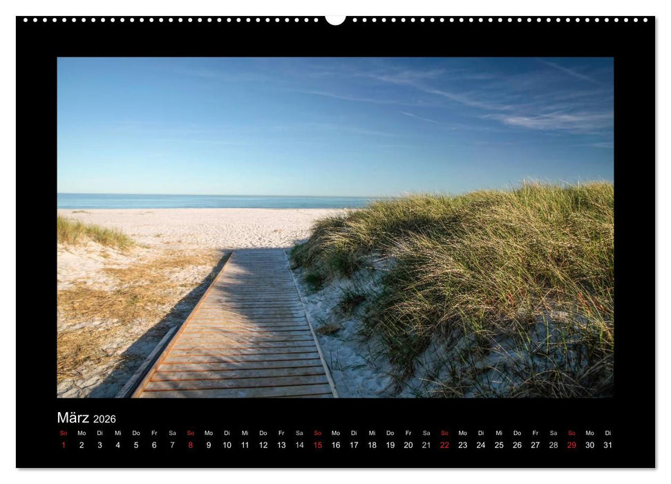 Die Farben Bornholms (CALVENDO Premium Wandkalender 2026)