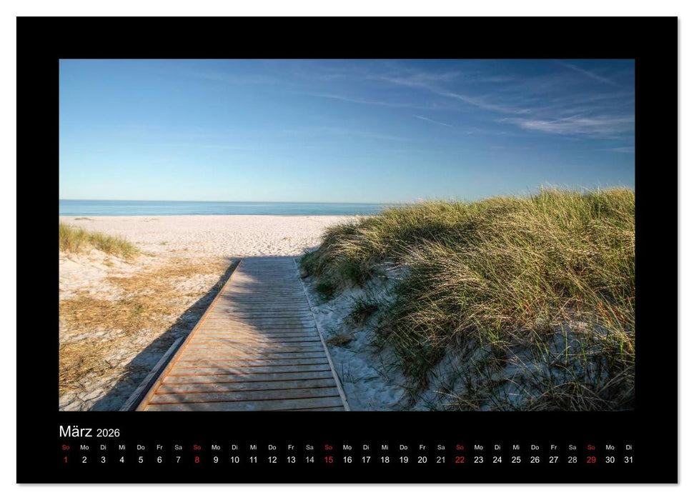 Die Farben Bornholms (CALVENDO Premium Wandkalender 2026)