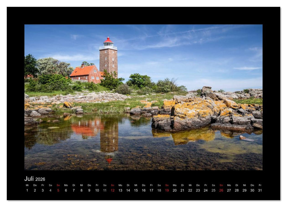 Die Farben Bornholms (CALVENDO Premium Wandkalender 2026)