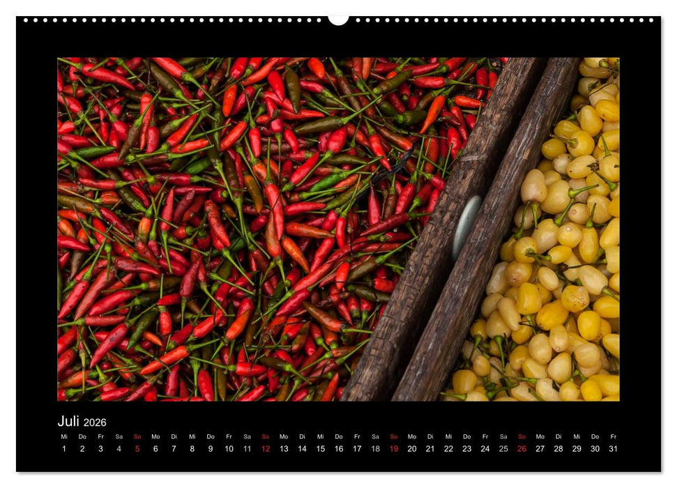 Rot (CALVENDO Premium Wandkalender 2026)