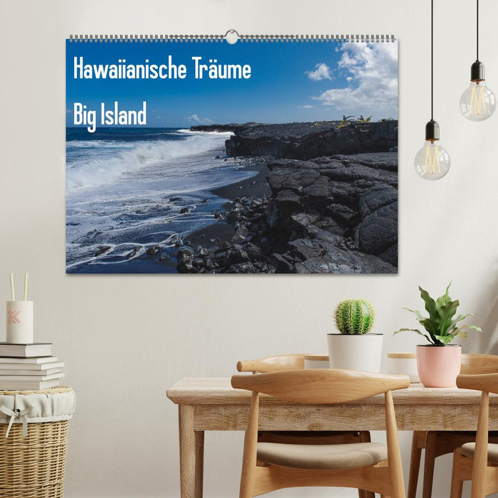 Hawaiianische Träume Big Island (CALVENDO Wandkalender 2026)