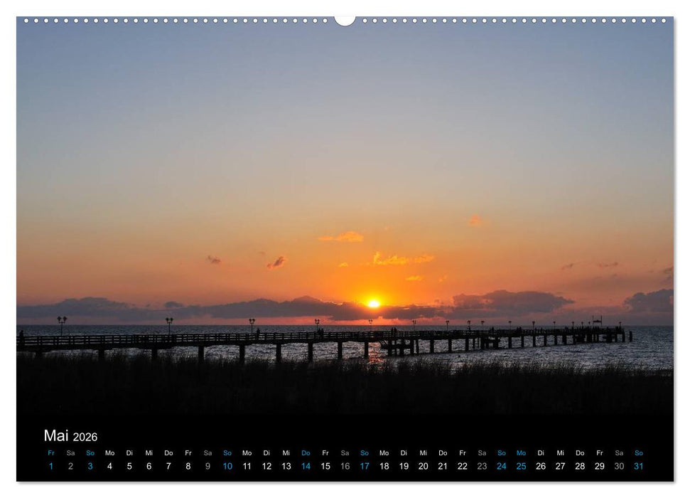 Ostseestrand Graal-Müritz (CALVENDO Premium Wandkalender 2026)