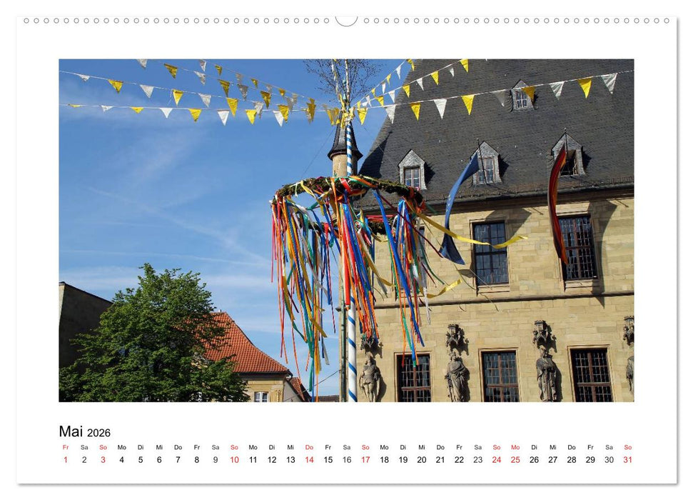 Die Friedensstadt Osnabrück (CALVENDO Premium Wandkalender 2026)