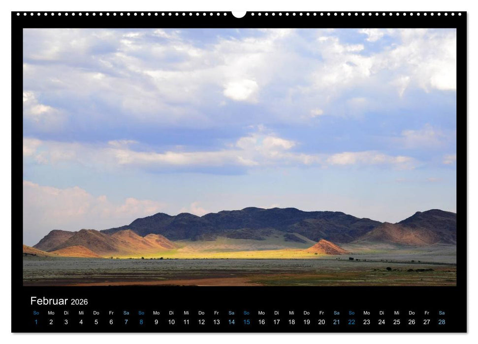 Namibia 2026 Farben der Wüste (CALVENDO Premium Wandkalender 2026)